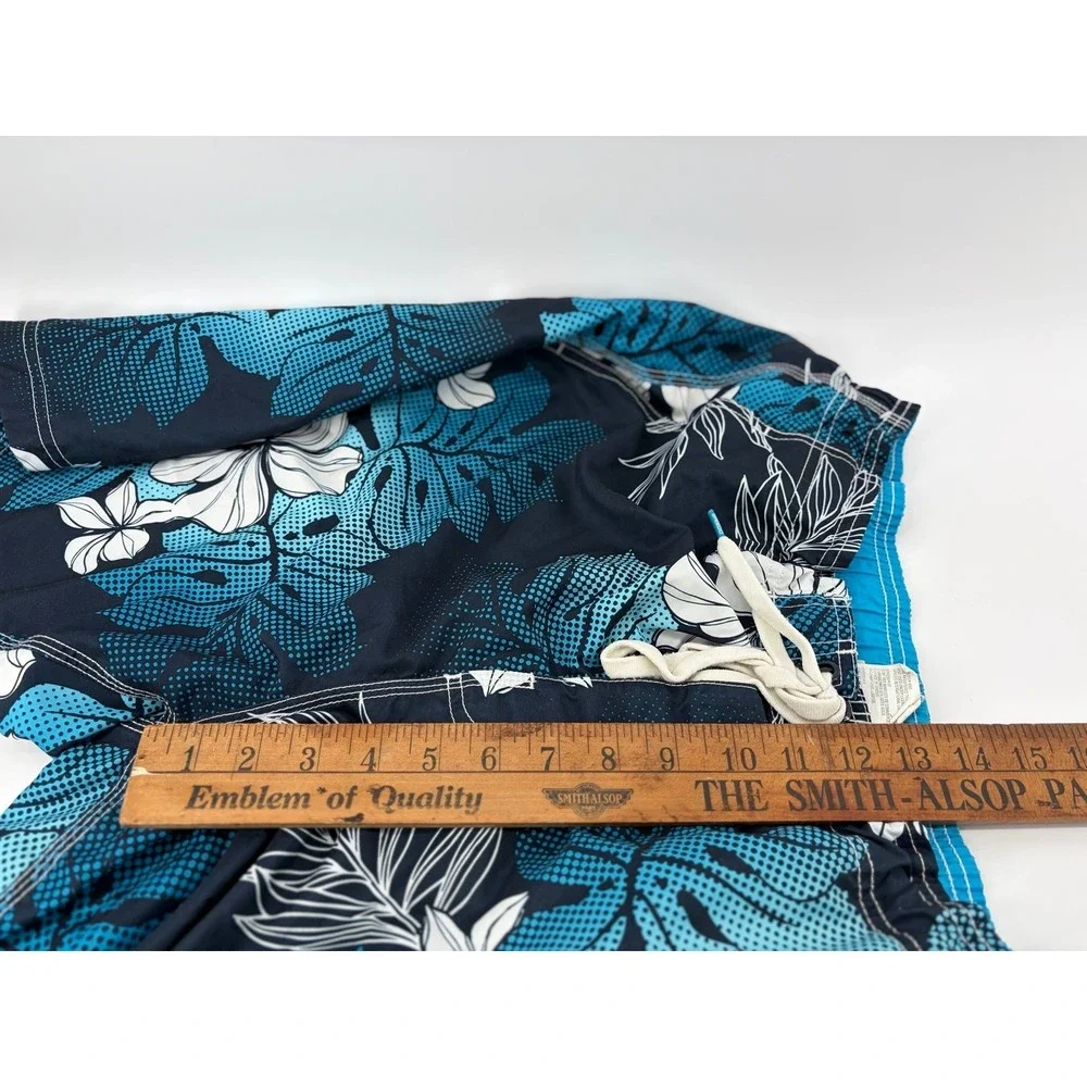 Speedo Swim Trunk, Floral Design, Beach, Vacation, Men's Size XL